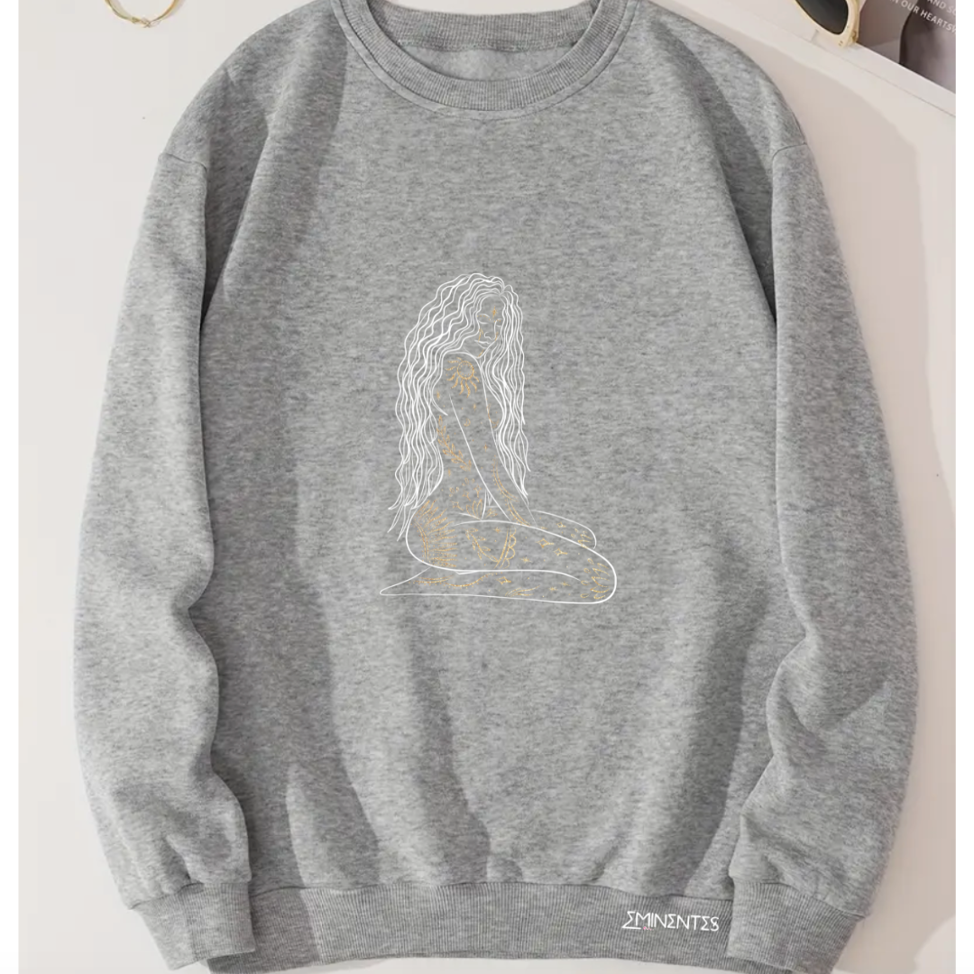 She's Connected Crew Neck Sweater